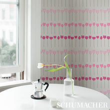 Load image into Gallery viewer, Schumacher Edie Wallpaper 5012581 / Pink Ladies
