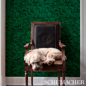 Schumacher Xanadu Wallpaper 5012600 / Malachite