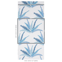 Load image into Gallery viewer, Schumacher Canyon Ferns Wallpaper 5012620 / Lagoon