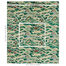 Load image into Gallery viewer, Schumacher Rolling Hills Wallpaper 5012631 / Green