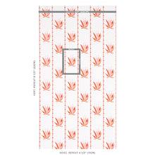 Load image into Gallery viewer, Schumacher Agave Stripe Wallpaper 5012682 / Grapefruit