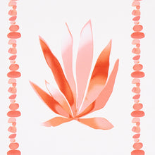 Load image into Gallery viewer, Schumacher Agave Stripe Wallpaper 5012682 / Grapefruit