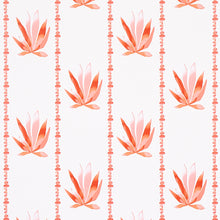 Load image into Gallery viewer, Schumacher Agave Stripe Wallpaper 5012682 / Grapefruit