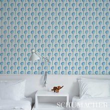Load image into Gallery viewer, Schumacher Topiary Wallpaper 5012701 / Bluebell