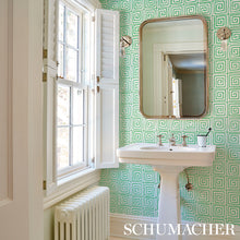 Load image into Gallery viewer, Schumacher Trousdale Wallpaper 5012811 / Leaf