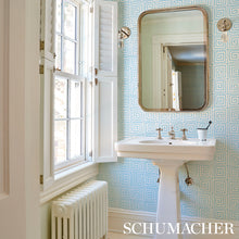 Load image into Gallery viewer, Schumacher Trousdale Wallpaper 5012812 / Aqua