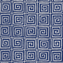 Load image into Gallery viewer, Schumacher Trousdale Wallpaper 5012813 / Midnight Blue