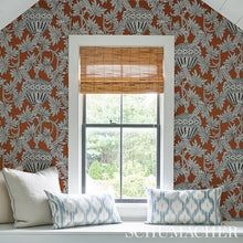 Load image into Gallery viewer, Schumacher Santarem Wallpaper 5012822 / Chocolate