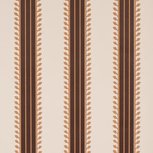 Load image into Gallery viewer, Schumacher Etruscan Stripe Wallpaper 5012850 / Brown