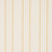 Load image into Gallery viewer, Schumacher Etruscan Stripe Wallpaper 5012851 / Ivory &amp; Ocher