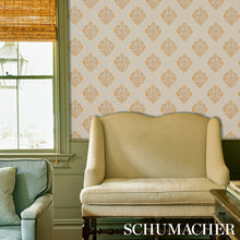 Load image into Gallery viewer, Schumacher Constantine Wallpaper 5012880 / Natural &amp; Ocher