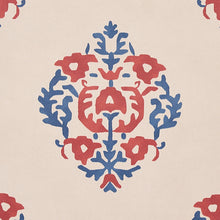 Load image into Gallery viewer, Schumacher Constantine Wallpaper 5012882 / Red &amp; Blue