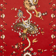 Load image into Gallery viewer, Schumacher Elena Paisley Stripe Wallpaper 5012892 / Pompeii