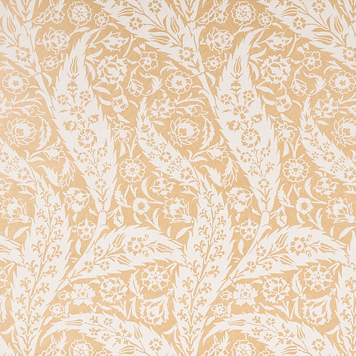 Schumacher Saz Paisley Wallpaper 5012900 / Ochre