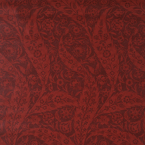 Schumacher Saz Paisley Wallpaper 5012902 / Burgundy