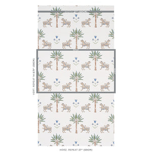 Schumacher Tiger Palm Wallpaper 5012921 / Delft