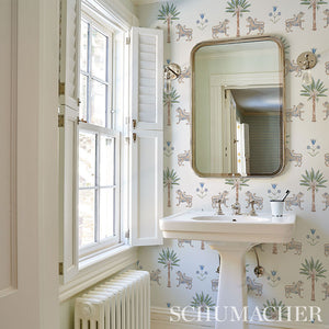 Schumacher Tiger Palm Wallpaper 5012921 / Delft