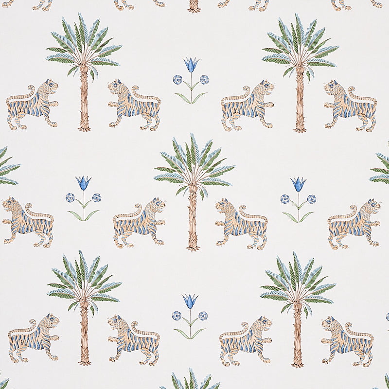 Schumacher Tiger Palm Wallpaper 5012921 / Delft
