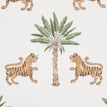 Load image into Gallery viewer, Schumacher Tiger Palm Wallpaper 5012922 / Crimson