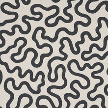 Load image into Gallery viewer, Schumacher Riley Wallpaper 5012930 / Soft Black