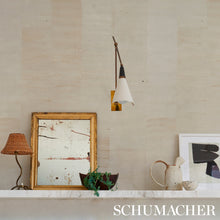 Load image into Gallery viewer, Schumacher Sano Mosaic Wallpaper 5012950 / White