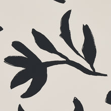 Load image into Gallery viewer, Schumacher Laurel Wallpaper 5013071 / Black