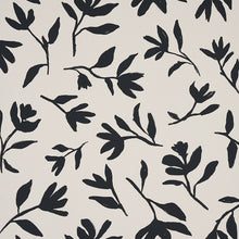 Load image into Gallery viewer, Schumacher Laurel Wallpaper 5013071 / Black