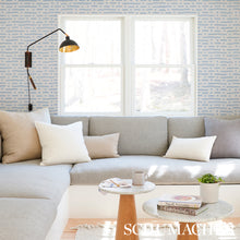 Load image into Gallery viewer, Schumacher Abstract Ikat Wallpaper 5013090 / Sky
