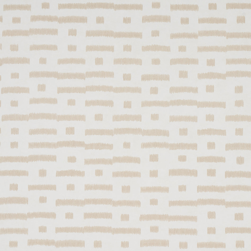 Schumacher Abstract Ikat Wallpaper 5013091 / Natural