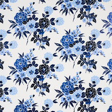 Load image into Gallery viewer, Schumacher Valentina Floral Wallpaper 5013130 / Blues