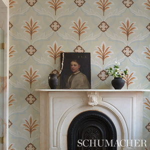 Schumacher Front Waltz Wallpaper 5013150 / Sage