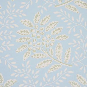 Schumacher Secret Garden Wallpaper 5013171 / Light Blue