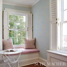 Load image into Gallery viewer, Schumacher Secret Garden Wallpaper 5013171 / Light Blue
