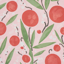 Load image into Gallery viewer, Schumacher Mirabelle Wallpaper 5013201 / Cherry &amp; Blush