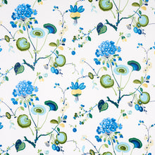 Load image into Gallery viewer, Schumacher Vasily Wallpaper 5013210 / Green &amp; Blue