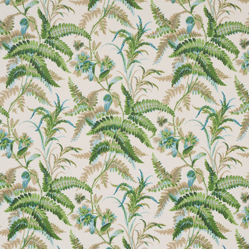 Schumacher Myers Fern Wallpaper 5013230 / Lagoon