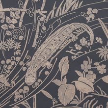 Load image into Gallery viewer, Schumacher Sea Garden Wallpaper 5013281 / Charcoal