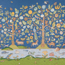 Load image into Gallery viewer, Schumacher Chaucer's Forest Panel Set Wallpaper 5013292 / Slate