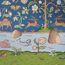 Load image into Gallery viewer, Schumacher Chaucer's Forest Panel Set Wallpaper 5013292 / Slate