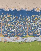 Load image into Gallery viewer, Schumacher Chaucer's Forest Panel Set Wallpaper 5013292 / Slate