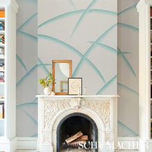 Load image into Gallery viewer, Schumacher Deco Palms Wallpaper 5013300 / Seaglass