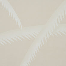 Load image into Gallery viewer, Schumacher Deco Palms Wallpaper 5013303 / Ivory On Natural