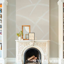 Load image into Gallery viewer, Schumacher Deco Palms Wallpaper 5013303 / Ivory On Natural
