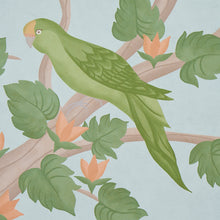 Load image into Gallery viewer, Schumacher Finches Jungle Panel Set Wallpaper 5013310 / Parchment