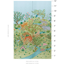 Load image into Gallery viewer, Schumacher Finches Jungle Panel Set Wallpaper 5013311 / Verdant