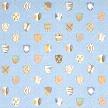 Load image into Gallery viewer, Schumacher Heraldic Wallpaper 5013491 / Oxford Blue