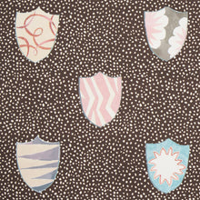 Load image into Gallery viewer, Schumacher Heraldic Wallpaper 5013493 / Brown
