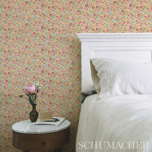 Schumacher Calico Wallpaper 5013501 / Giverny