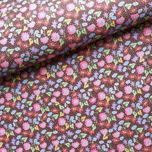 Load image into Gallery viewer, Schumacher Calico Wallpaper 5013502 / Multi On Brown