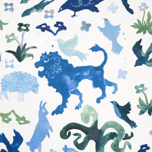 Load image into Gallery viewer, Schumacher Beasts Wallpaper 5013531 / Blue And Green